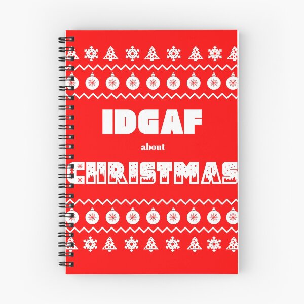 Item preview, IDGAF sobre la Navidad designed and sold by Meaningfully.
