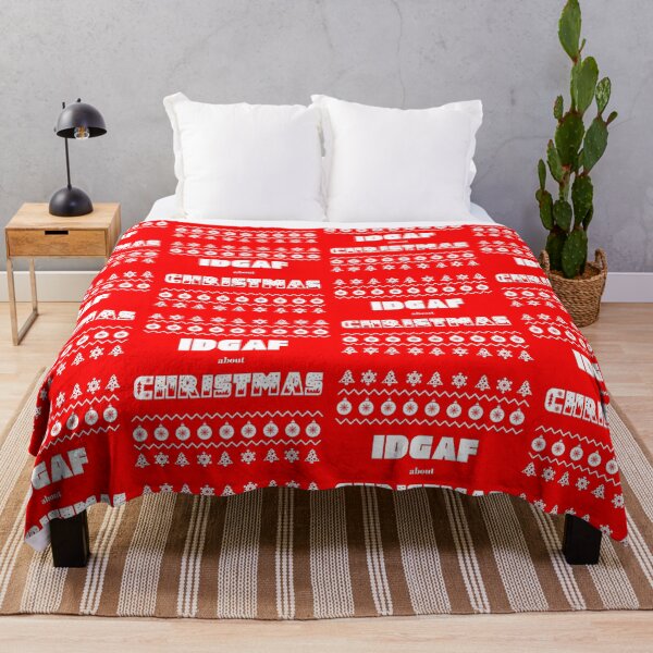 Item preview, IDGAF about Christmas designed and sold by Meaningfully.