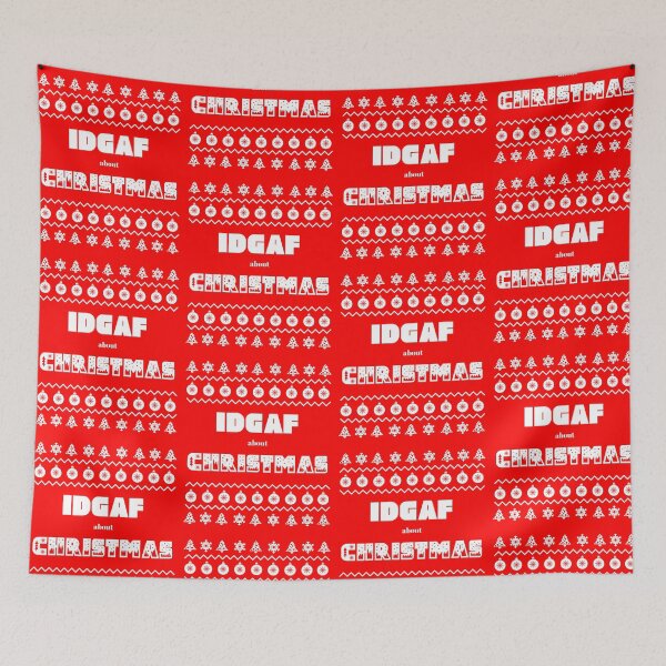Item preview, IDGAF about Christmas designed and sold by Meaningfully.