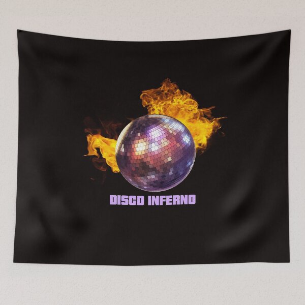 Aperçu de l'œuvre Graver bébé Graver Disco Inferno créée et vendue par BubbaCool.