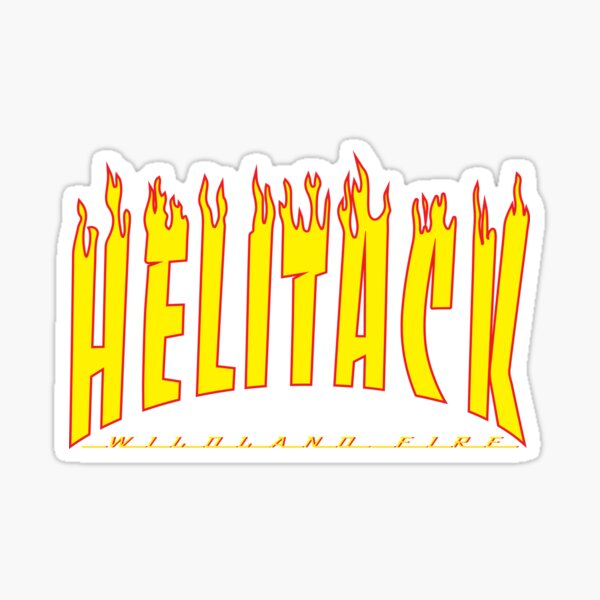 Helithrash Sticker
