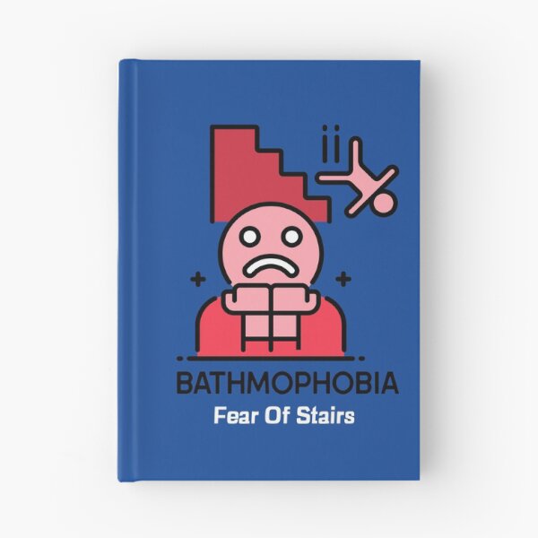 Item preview, Bathmophobia - fear of stairs designed and sold by PhobiaStore.