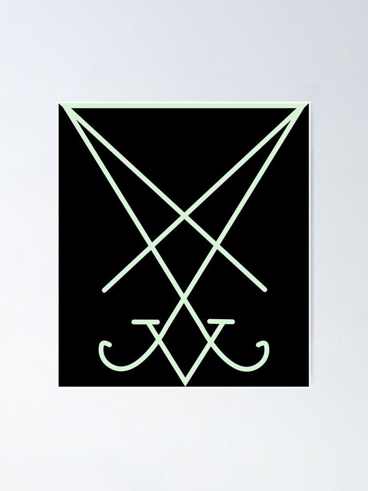 "Phasmophobia ghost writing spooky symbol" Poster by InlandWaterways