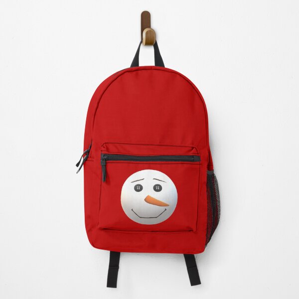 Item preview, Happy Snowman Face (Red Background) designed and sold by ArtByLM.