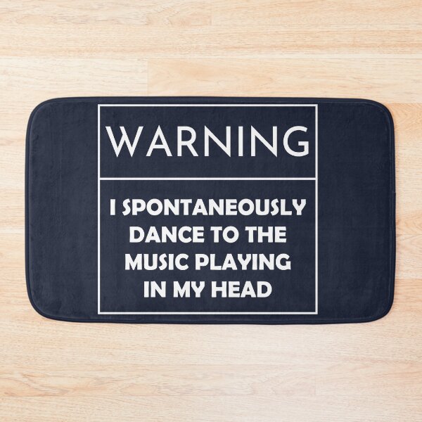 Item preview, Warning Spontaneously Dance To Music In Head, Gift Teen Girl, Teen Boy Gift, Unique Gift For Daughter Or Son, Funny Mom Gift designed and sold by AweSoMe Shirts.