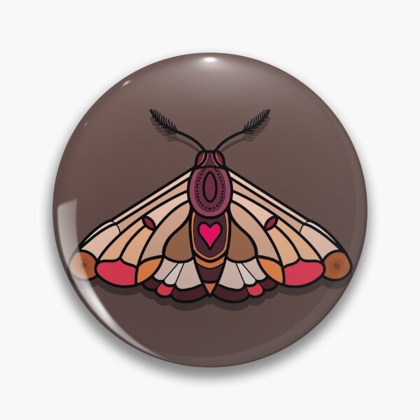 Item preview, Moth designed and sold by FatRabbitArt.