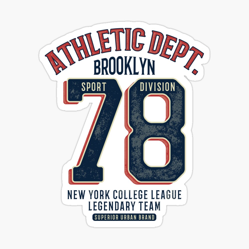 Athletic Wear, Brooklyn Sport Division, Vintage New York College Team  Design | Essential T-Shirt