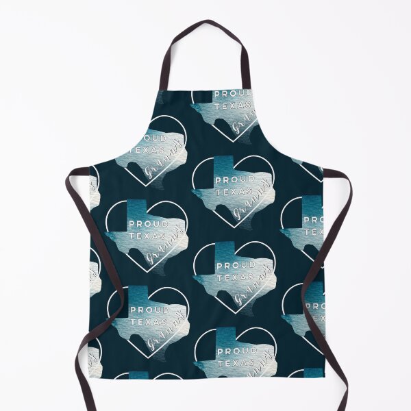 Item preview, Proud Texas Granny Watercolor Blue and White with Heart designed and sold by gobbieshoppe.