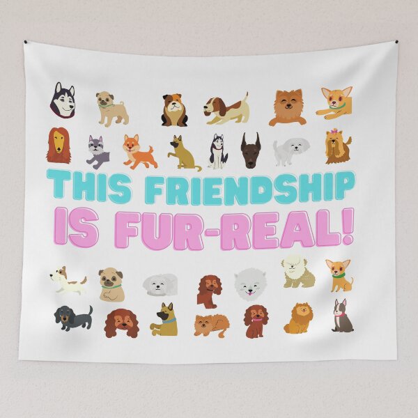 Item preview, Dog slave!! this friendship is fur-real t shirt designed and sold by Farmsuk.