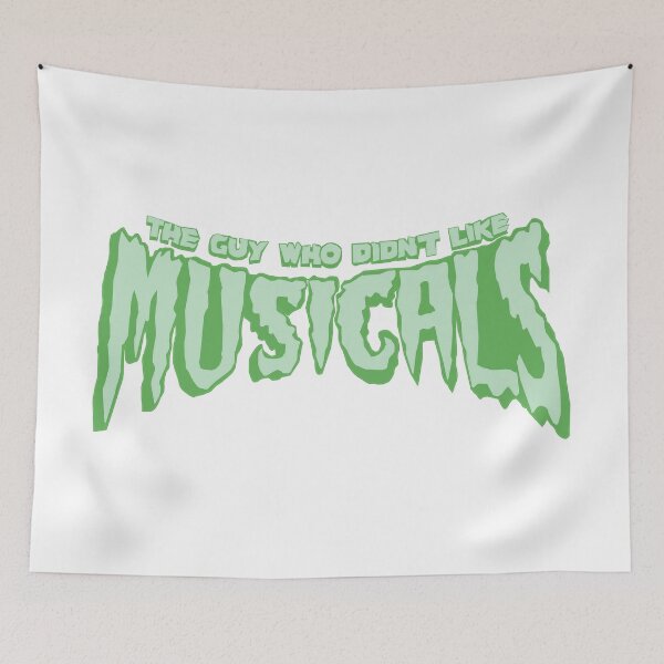 Item preview, The Guy Who Didn't Like Musicals Logo designed and sold by dutchesskmw.
