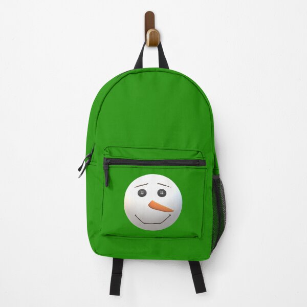 Item preview, Happy Snowman Face (Green Background) designed and sold by ArtByLM.