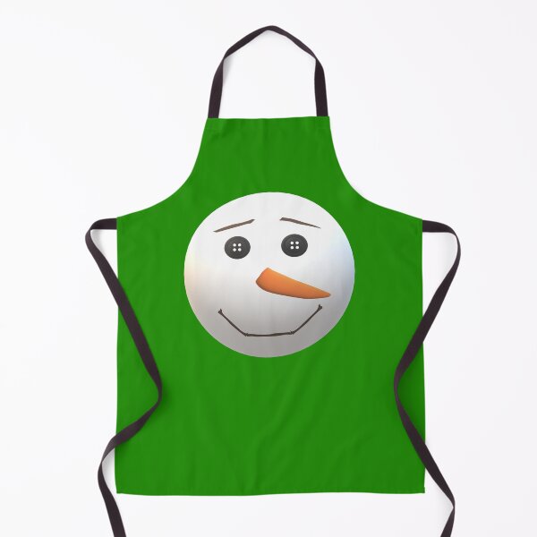 Item preview, Happy Snowman Face (Green Background) designed and sold by ArtByLM.