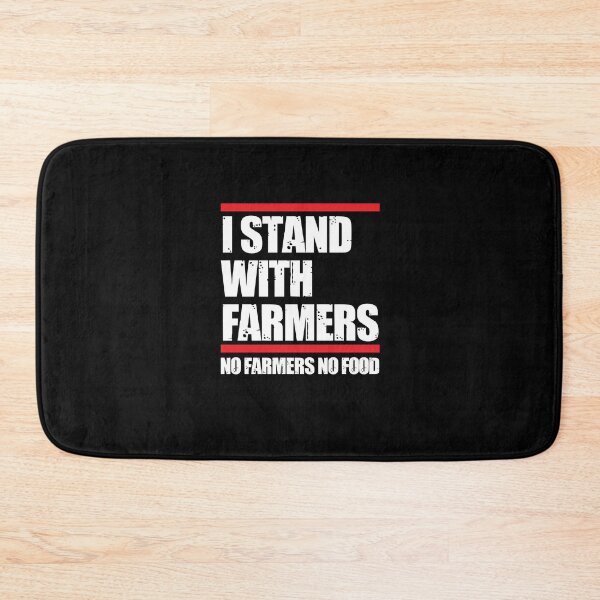 Item preview, I stand with farmers - no farmers no food designed and sold by taddd.