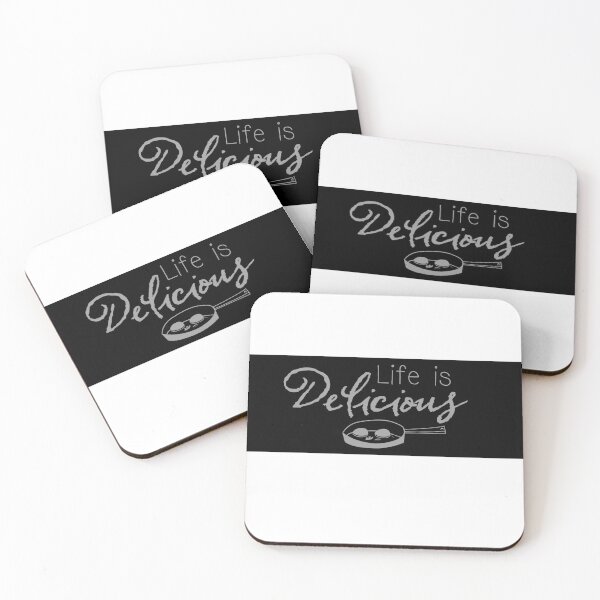 Item preview, Life is delicious  designed and sold by Wordoncloth.