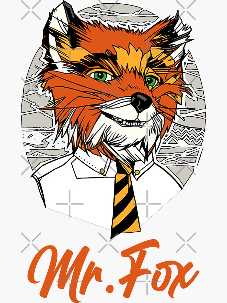 Secret The Fantastic Mr. Fox Gifts Movie Fan | Sticker