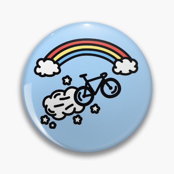 Item preview, Flying Rainbow Bicycle designed and sold by hadicazvysavaca.