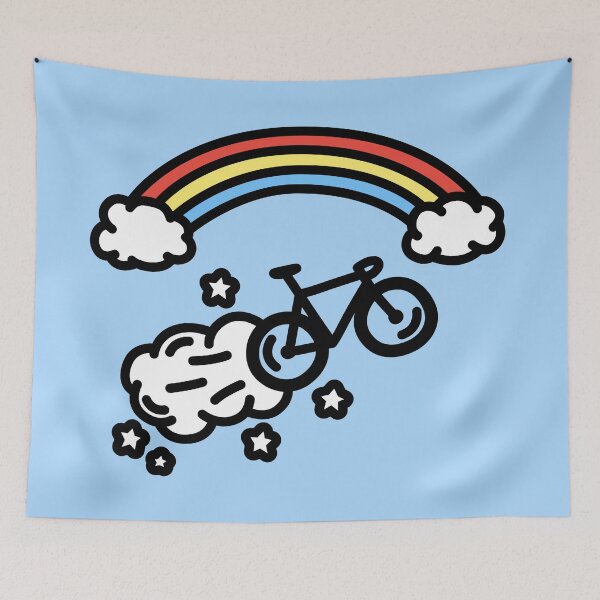 Item preview, Flying Rainbow Bicycle designed and sold by hadicazvysavaca.