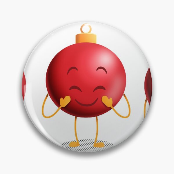 Item preview,  Red Merry Christmas Ball Ornaments designed and sold by 513KellySt.