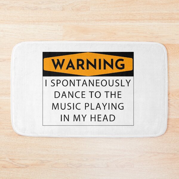 Item preview, Warning Spontaneously Dance To Music In Head, Gift Teen Girl, Teen Boy Gift, Unique Gift For Daughter Or Son, Funny Mom Gift designed and sold by AweSoMe Shirts.