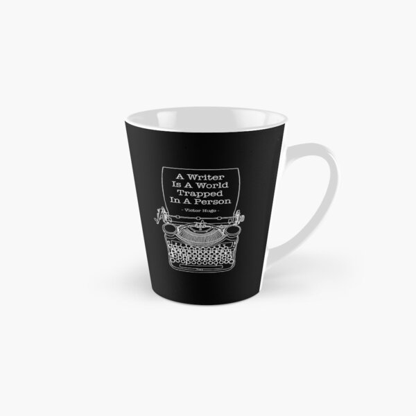 Item preview, A Writer Is A World Trapped In A Person Author Typewriter Quote designed and sold by GrandeDuc.