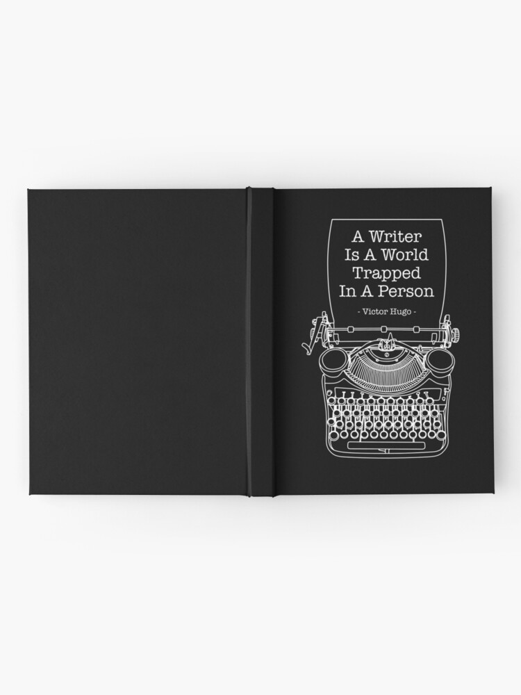 Gifts for Writers Quote Print Victor Hugo Typewriter Art 