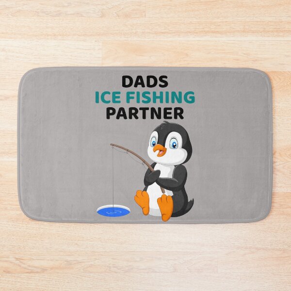Item preview, Dads Ice Fishing Partner Funny Kids designed and sold by ByTekk.