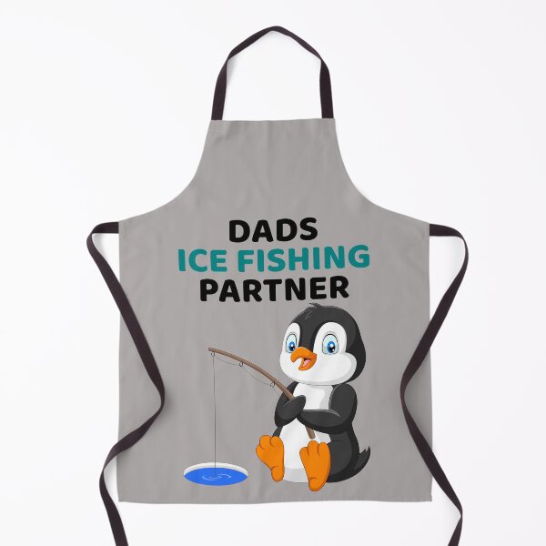 Item preview, Dads Ice Fishing Partner Funny Kids designed and sold by ByTekk.