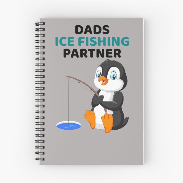 Item preview, Dads Ice Fishing Partner Funny Kids designed and sold by ByTekk.