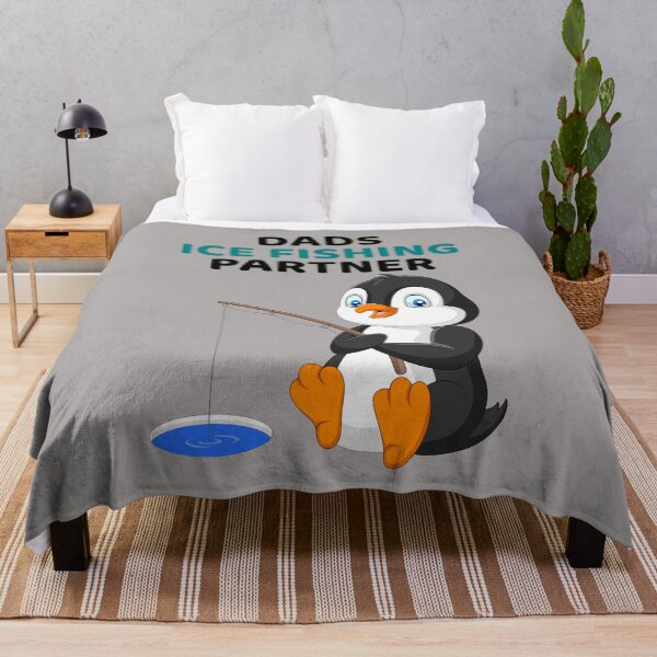 Item preview, Dads Ice Fishing Partner Funny Kids designed and sold by ByTekk.