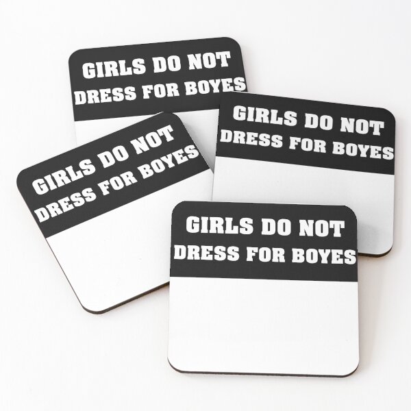 Item preview, Girls Do not dress For boyes designed and sold by Wordoncloth.