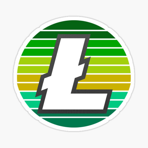 Artikel-Vorschau von Litecoin Green Sunset, designt und verkauft von Bitcoin-Fashion.