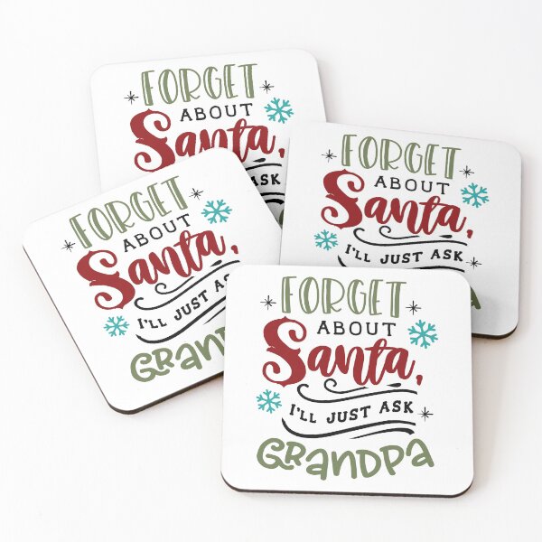 Item preview, Forget Santa - I ask Grandpa designed and sold by WanderNation.