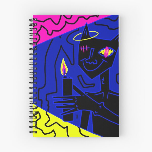 Item preview, Creepy Demon Holding Lighter designed and sold by hkkatty.