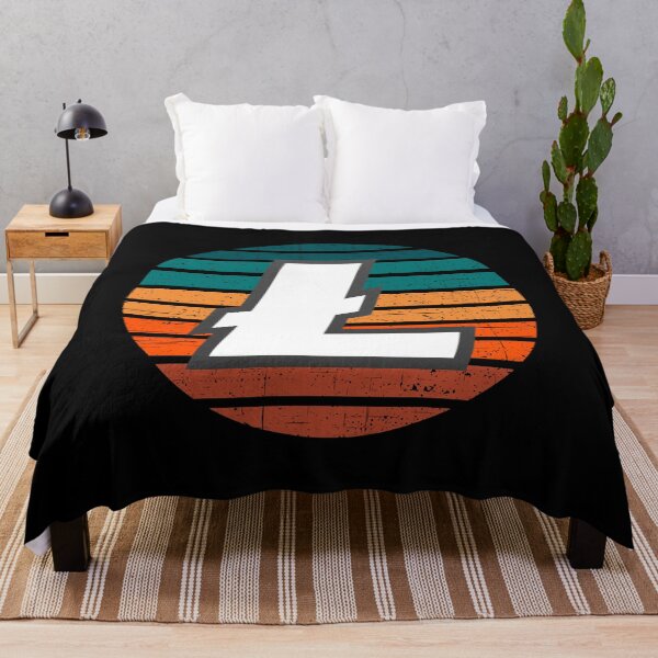 Item preview, Litecoin Cryptocurrency Grunge Modern  designed and sold by Bitcoin-Fashion.