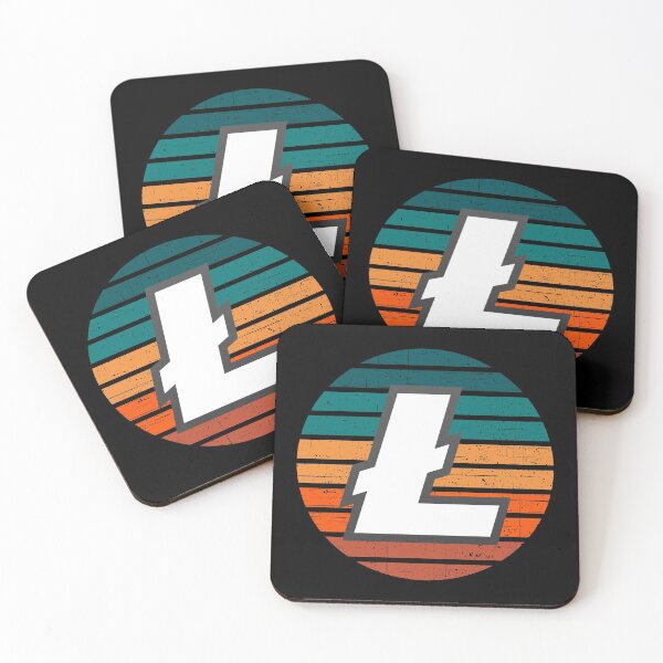 Item preview, Litecoin Cryptocurrency Grunge Modern  designed and sold by Bitcoin-Fashion.