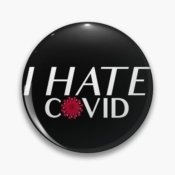 Item preview, I hate covid | Coronavirus-19 | SAR COV 2 white v. designed and sold by Mixture-DESIGN.