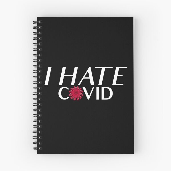 Item preview, I hate covid | Coronavirus-19 | SAR COV 2 white v. designed and sold by Mixture-DESIGN.