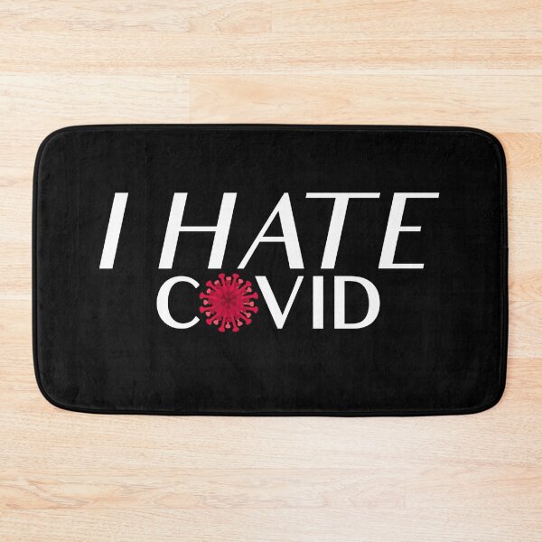 Item preview, I hate covid | Coronavirus-19 | SAR COV 2 white v. designed and sold by Mixture-DESIGN.