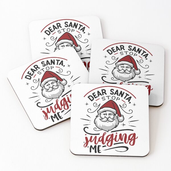 Item preview, Dear Santa - Stop Judging Me designed and sold by WanderNation.