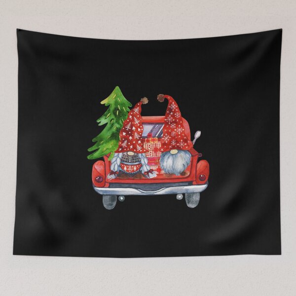 Item preview, Gnomes Truck Christmas, Cute Design Tree Xmas Gnomes On their way home for Christmas designed and sold by PrintOfi.
