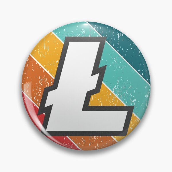 Item preview, Litecoin Cryptocurrency Grunge Modern v2  designed and sold by Bitcoin-Fashion.