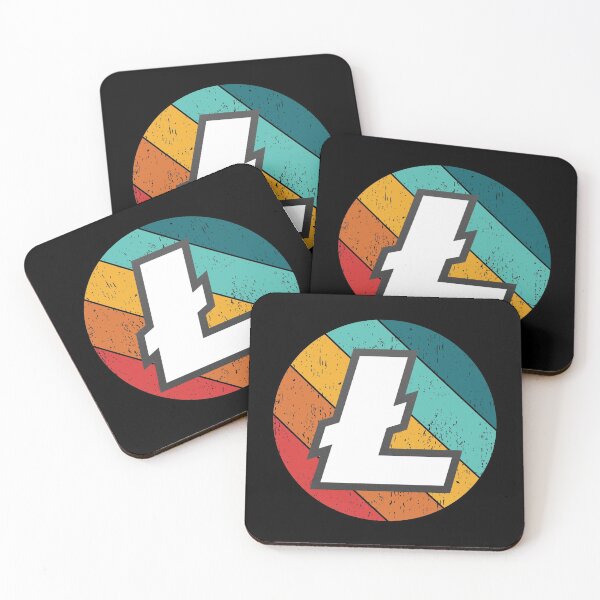 Item preview, Litecoin Cryptocurrency Grunge Modern v2  designed and sold by Bitcoin-Fashion.