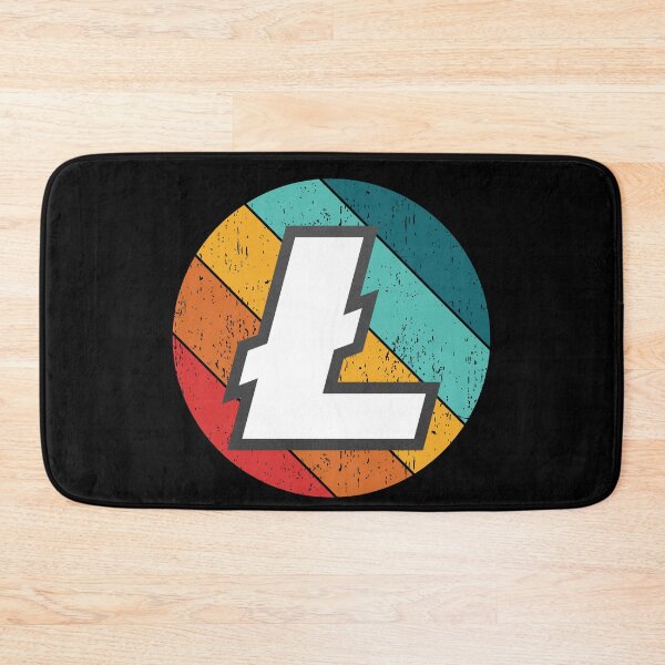 Item preview, Litecoin Cryptocurrency Grunge Modern v2  designed and sold by Bitcoin-Fashion.