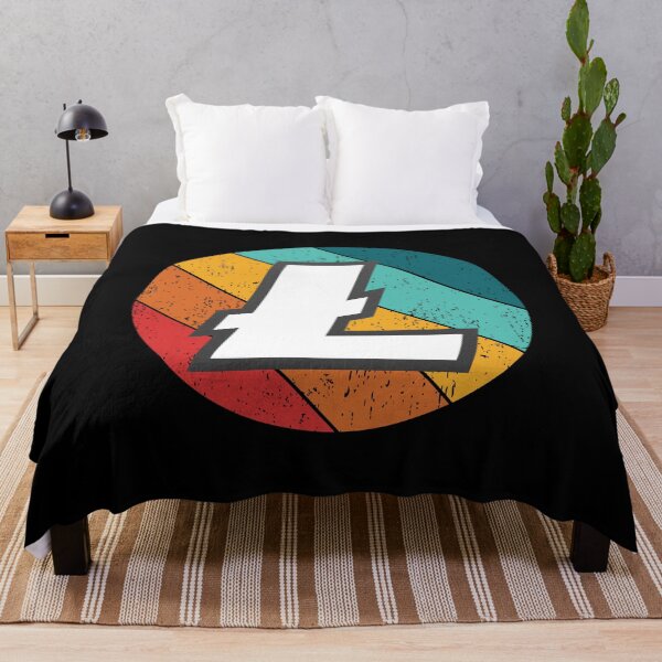 Item preview, Litecoin Cryptocurrency Grunge Modern v2  designed and sold by Bitcoin-Fashion.