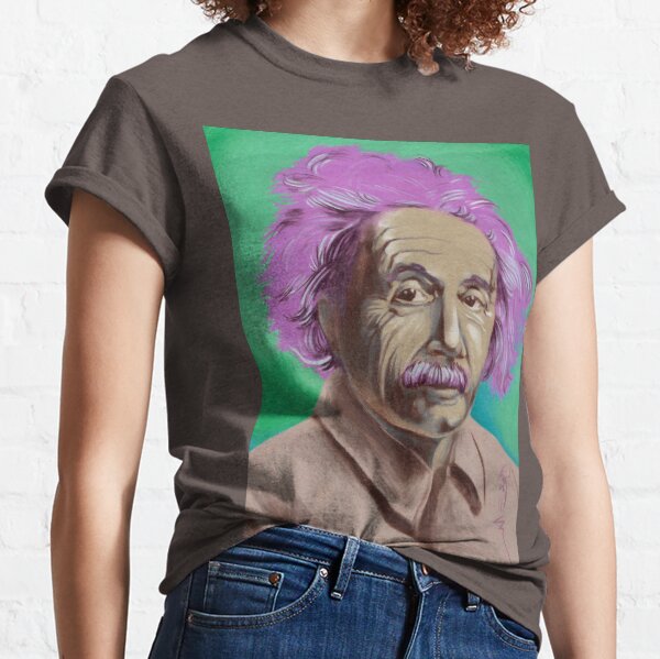 einstein portrait. Classic T-Shirt