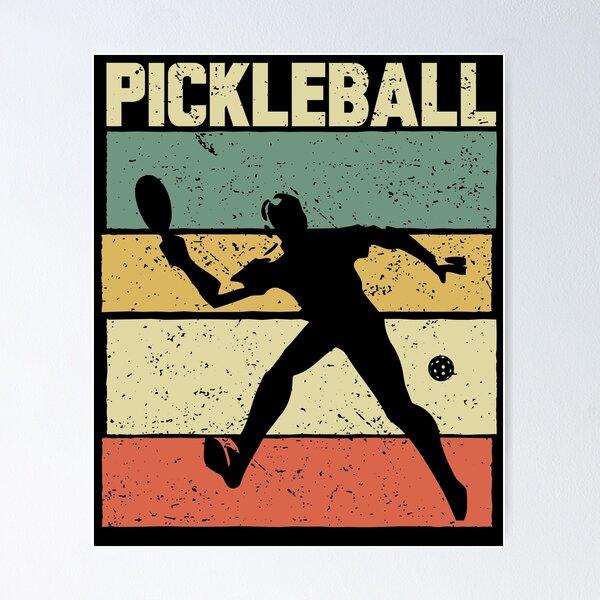 Item preview, Pickleball Vintage Distressed Retro Player designed and sold by d247.