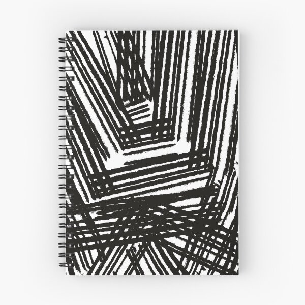 Item preview, Abstract black and white art pattern designed and sold by Listrenect.