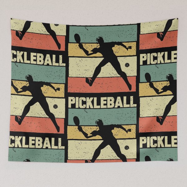 Artikelvorschau, Pickleball Vintage Distressed Retro-Spieler entworfen und verkauft von d247.