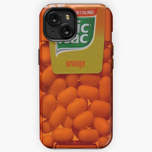 iTiciTac Orange iPhone Tough Case