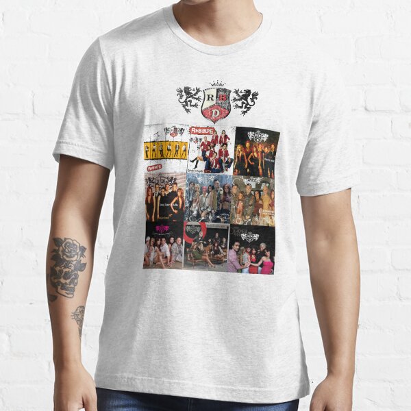 ÁLBUMES DE ESTUDIO RBD con logo rojo Camiseta esencial